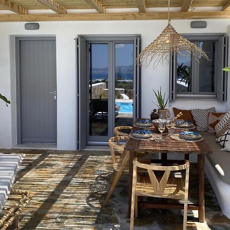 Villa Ypsilon Naxos - Luxury Holiday House With Amazing Sea View & Private Pool Agia Anna  Buitenkant foto