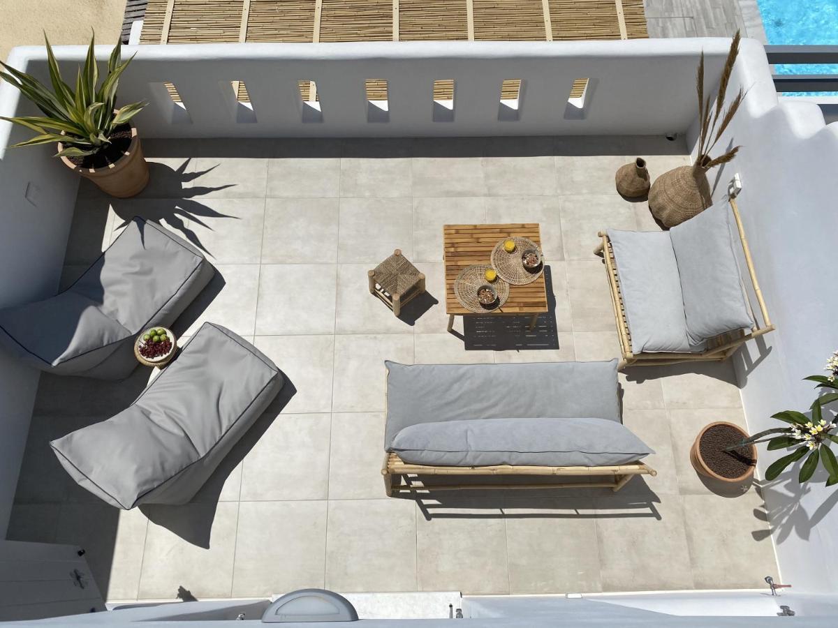 Villa Ypsilon Naxos - Luxury Holiday House With Amazing Sea View & Private Pool Agia Anna  Buitenkant foto